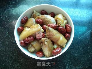 干蒸红枣猪蹄的做法步骤：14