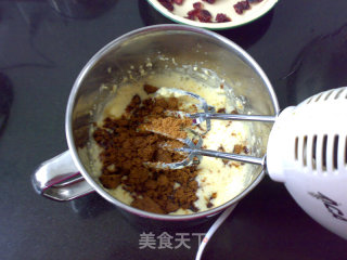 蔓越莓高粱奶茶蛋糕的做法步骤：6