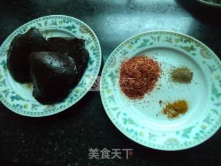 孜然腊猪肝的做法步骤：1