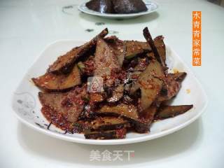 孜然腊猪肝的做法步骤：9