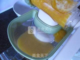 果肉橙汁的做法步骤：5