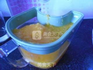果肉橙汁的做法步骤：7