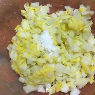 白菜猪肉馅饼的做法步骤：5