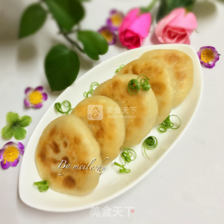 白菜猪肉馅饼的做法步骤：17