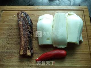 小炒腊肉的做法步骤：1