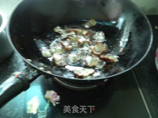 小炒腊肉的做法步骤：5