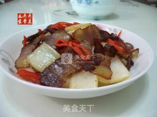 小炒腊肉的做法步骤：16
