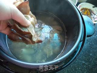 小肠木耳汤的做法步骤：7