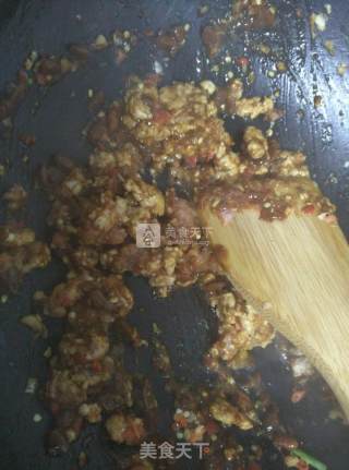 辣椒肉酱的做法步骤：3