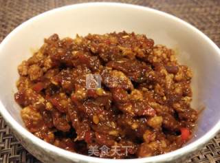 辣椒肉酱的做法步骤：6