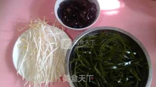温拌木耳海带丝的做法步骤：4