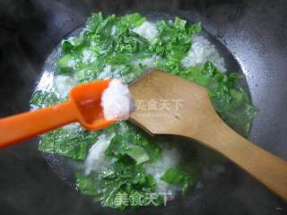 天菜芯泡饭的做法步骤：6