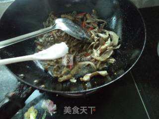 蒜苔肚丝的做法步骤：10