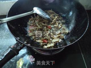 蒜苔肚丝的做法步骤：11