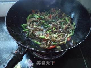 蒜苔肚丝的做法步骤：14