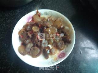 蒜苔香肠的做法步骤：5