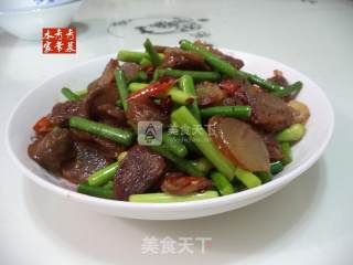 蒜苔香肠的做法步骤：13