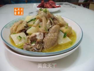 土豆三黄鸡的做法步骤：11