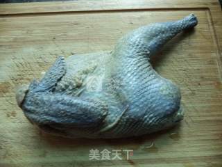 莲子红枣糯乌鸡的做法步骤：2