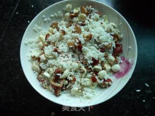 莲子红枣糯乌鸡的做法步骤：9