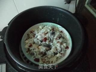 莲子红枣糯乌鸡的做法步骤：11