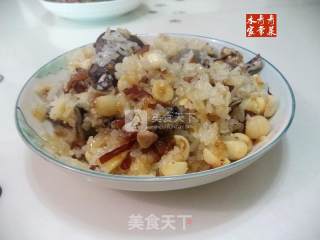 莲子红枣糯乌鸡的做法步骤：13