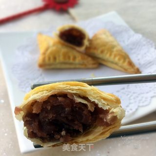 红酒蔓越莓千层酥的做法步骤：17