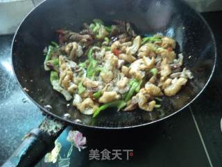 腊肠瘦肉油豆腐丝的做法步骤：13