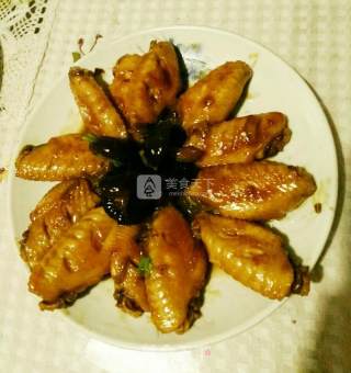 米饭杀手——啤酒香菇鸡翅的做法步骤：11