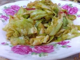 手撕包菜的做法步骤：8