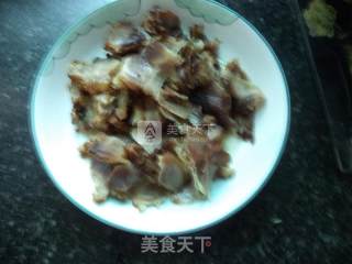 蒸腊肉片的做法步骤：3