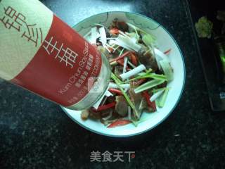 蒸腊肉片的做法步骤：6