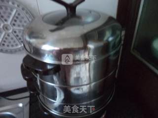蒸腊肉片的做法步骤：8