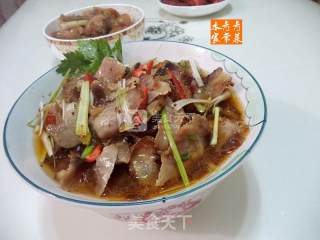 蒸腊肉片的做法步骤：9