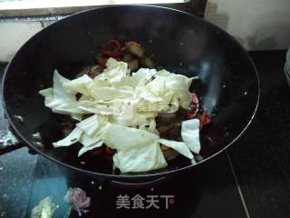 白菜丝炒米粉肉的做法步骤：6