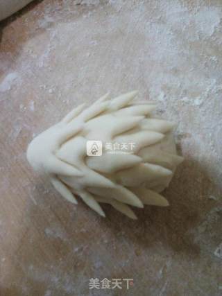 豆沙小刺猬的做法步骤：7