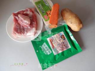 干锅年糕肉片的做法步骤：1