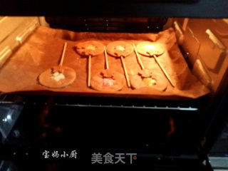 喜气洋洋饼干棒棒糖的做法步骤：16