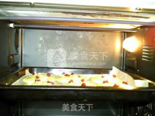 酥粒蔓越莓面包的做法步骤：16