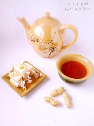 棉花糖版花生牛轧糖的做法步骤：15