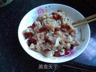 干椒粉皮肉片的做法步骤：3