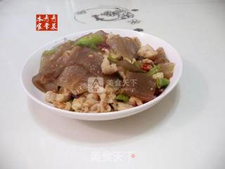 干椒粉皮肉片的做法步骤：16