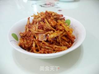 拌姜丝的做法步骤：10