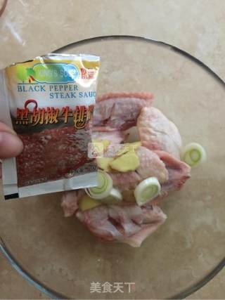 黑椒烤翅的做法