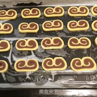 蝴蝶型饼干的做法步骤：13