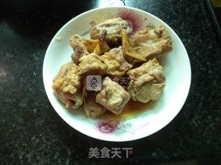 莲子蒸排骨的做法步骤：5