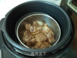 莲子蒸排骨的做法步骤：8