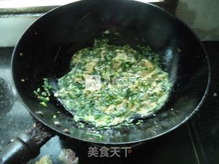 香葱炒蛋的做法步骤：7