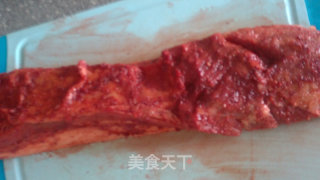 不一样的腊肉——香肠味腊肉的做法步骤：3