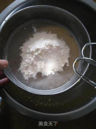 羽毛花纹蛋糕的做法步骤：6
